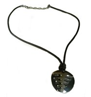 Collier Fossil Homme in Acier JF81424040